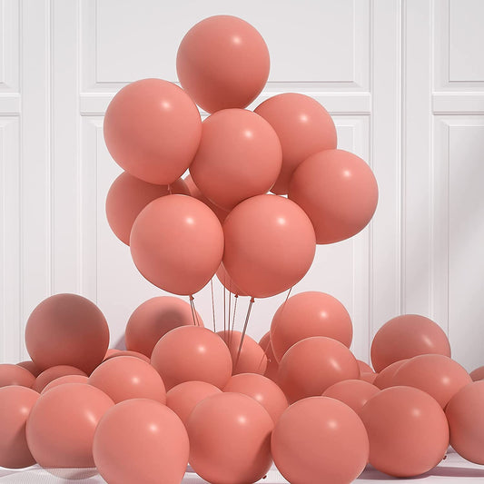 Retro dusty pink balloon