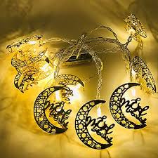 eid mubarak string light