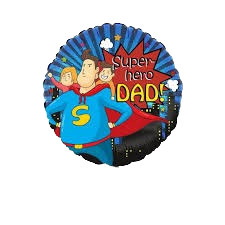 father's day foil balloons 1 pc