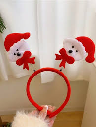 teddy christmas headband