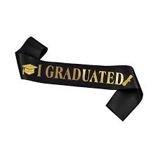 Graduation sash