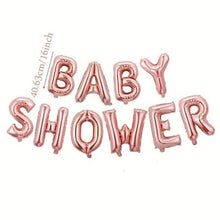 Baby Shower Banner Rose gold