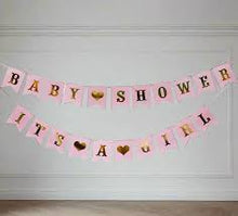 Baby Shower Banner it's a girl