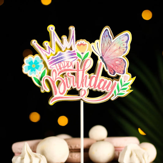 Butterfly cake topper