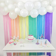 cloud and rainbow set up