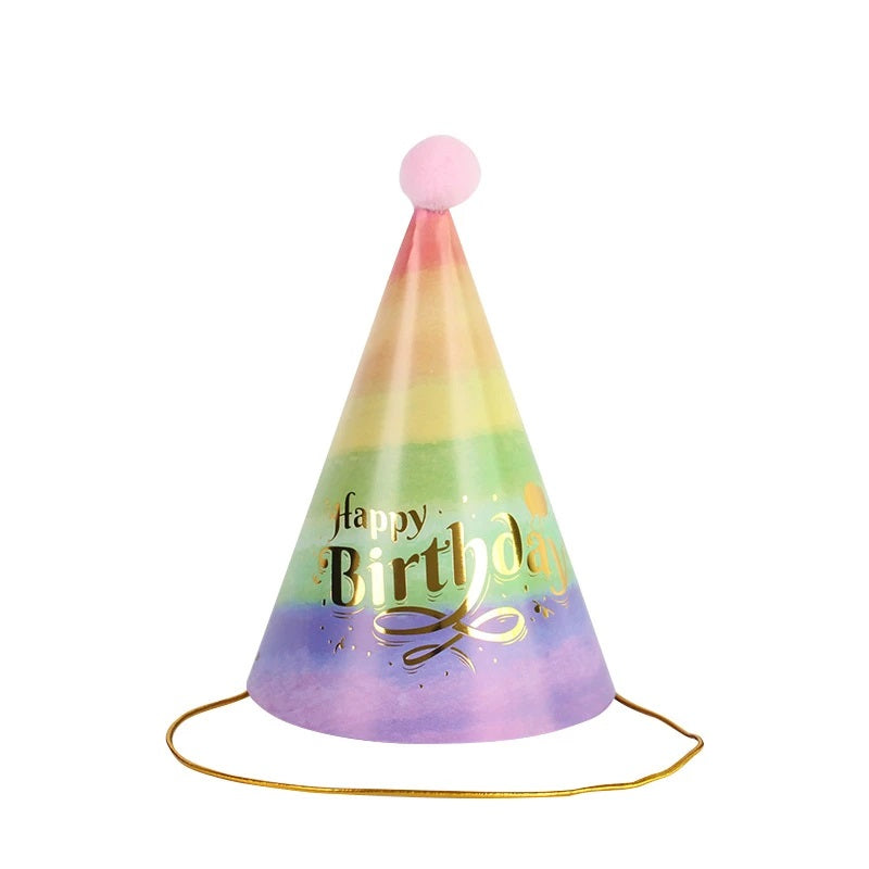 5 pcs Party Hat cap- assorted