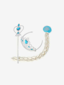 Girls Hair Extension & Crown & Magic Wand 3pcs