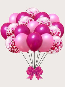 Pink balloon mix