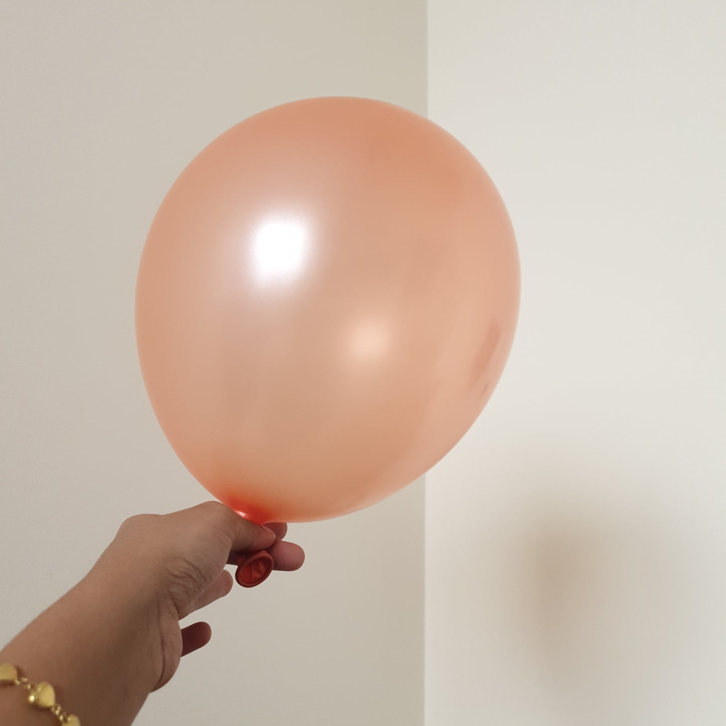 Rosegold Pearl balloon