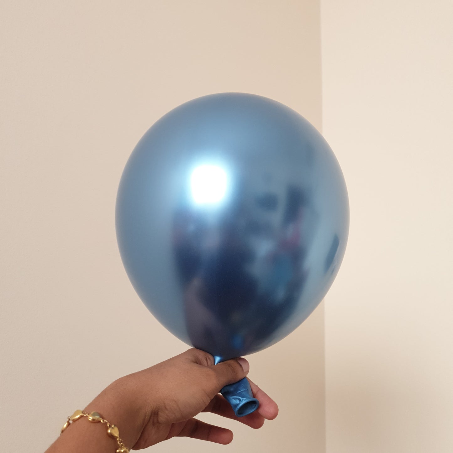 Blue chrome metallic Balloons