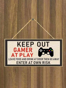 gamer door hanging