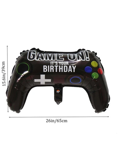 joystick game controller foil  balloon