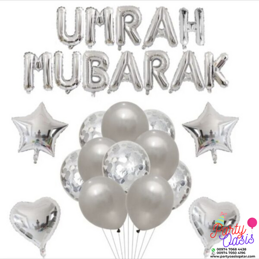 Umrah  Mubarak decoration set