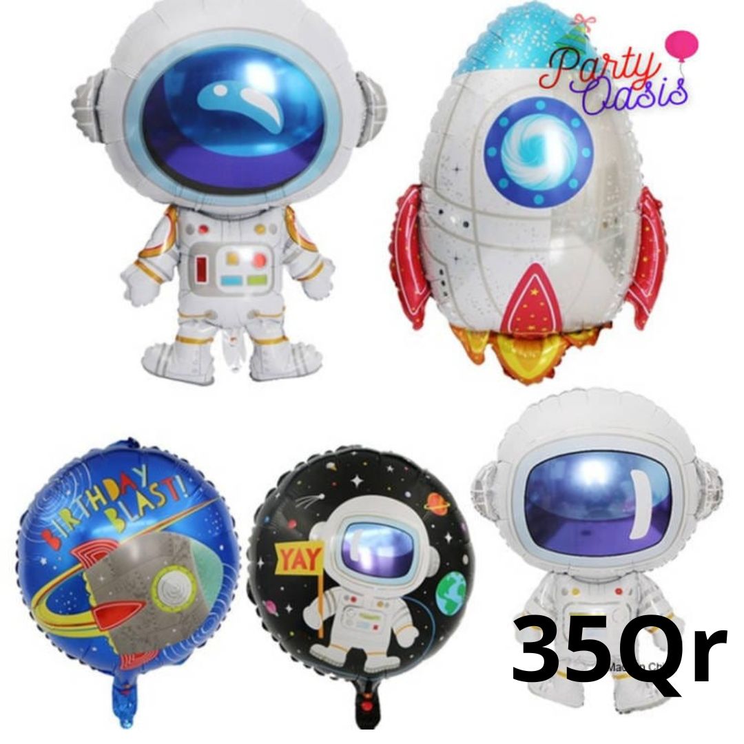 Space set balloons