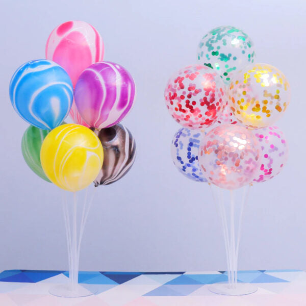 7 balloons holder stand