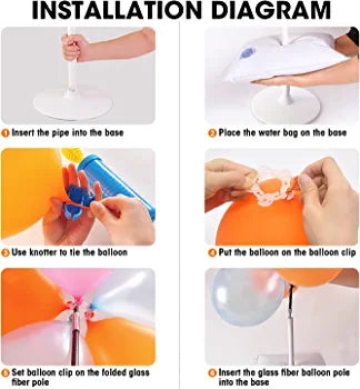 DIY Entrance Balloon arch reusable