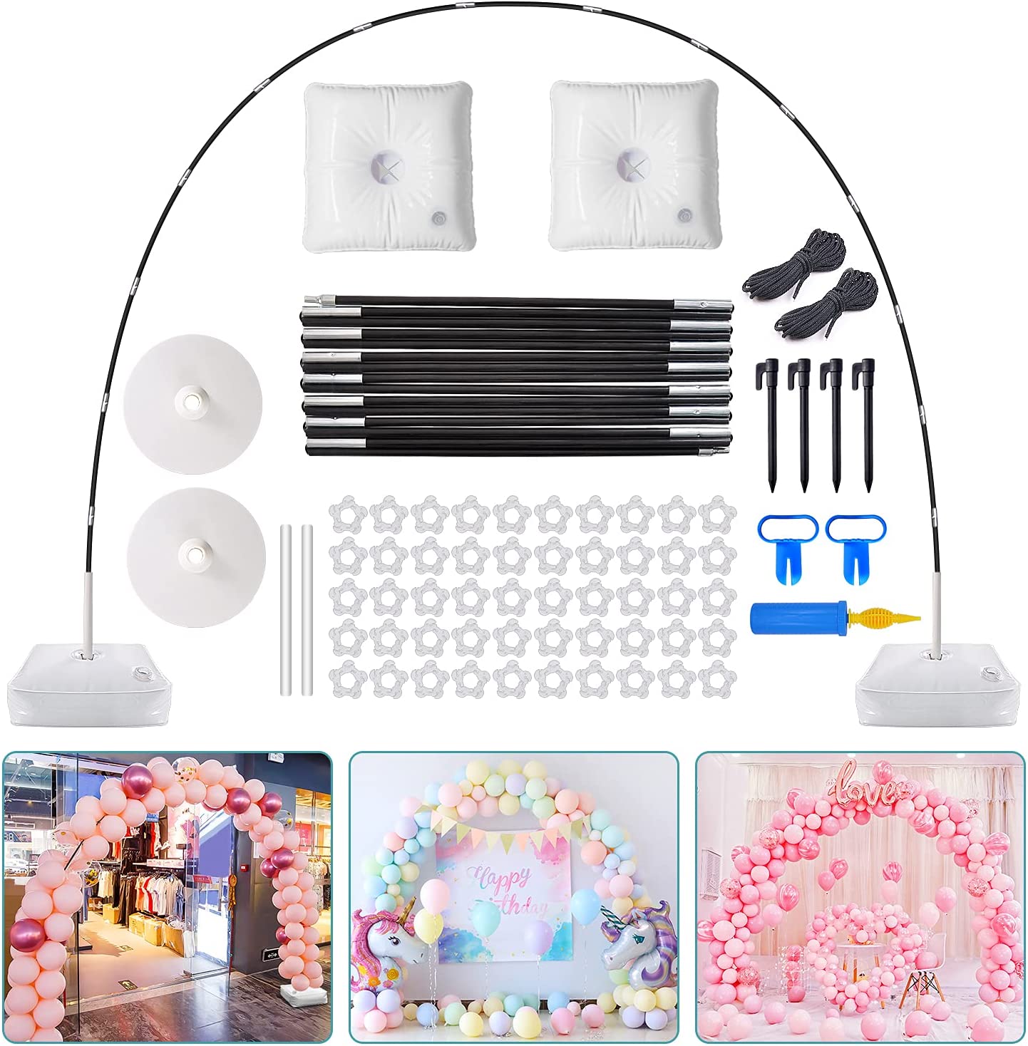 DIY Entrance Balloon arch reusable