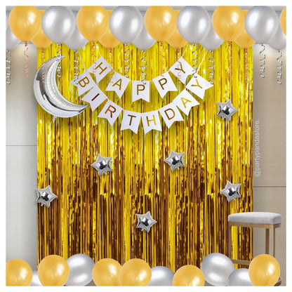 Moon star curtain set