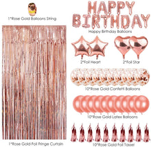 Rose gold Birthday Party