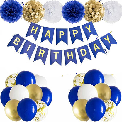 simple birthday decoration - color options