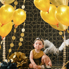 gold metallic balloon