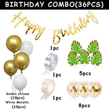Gold Garland with banner