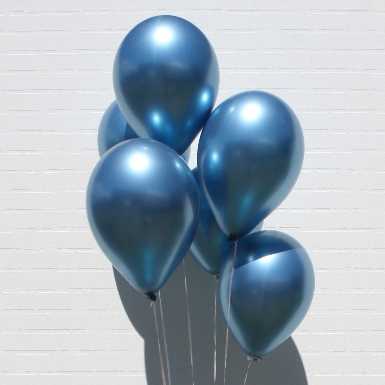 Blue chrome metallic Balloons