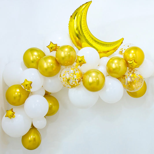 moon star balloon decoration set