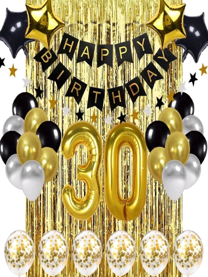 30th Birthday Decoration Set – Party Oasis