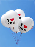 i love you printed  Balloons