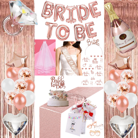 bridal shower party set- all in one