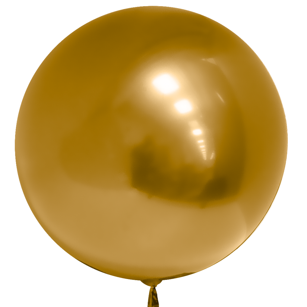 18 inch chrome - gold