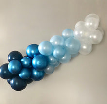 blue gradient  garland