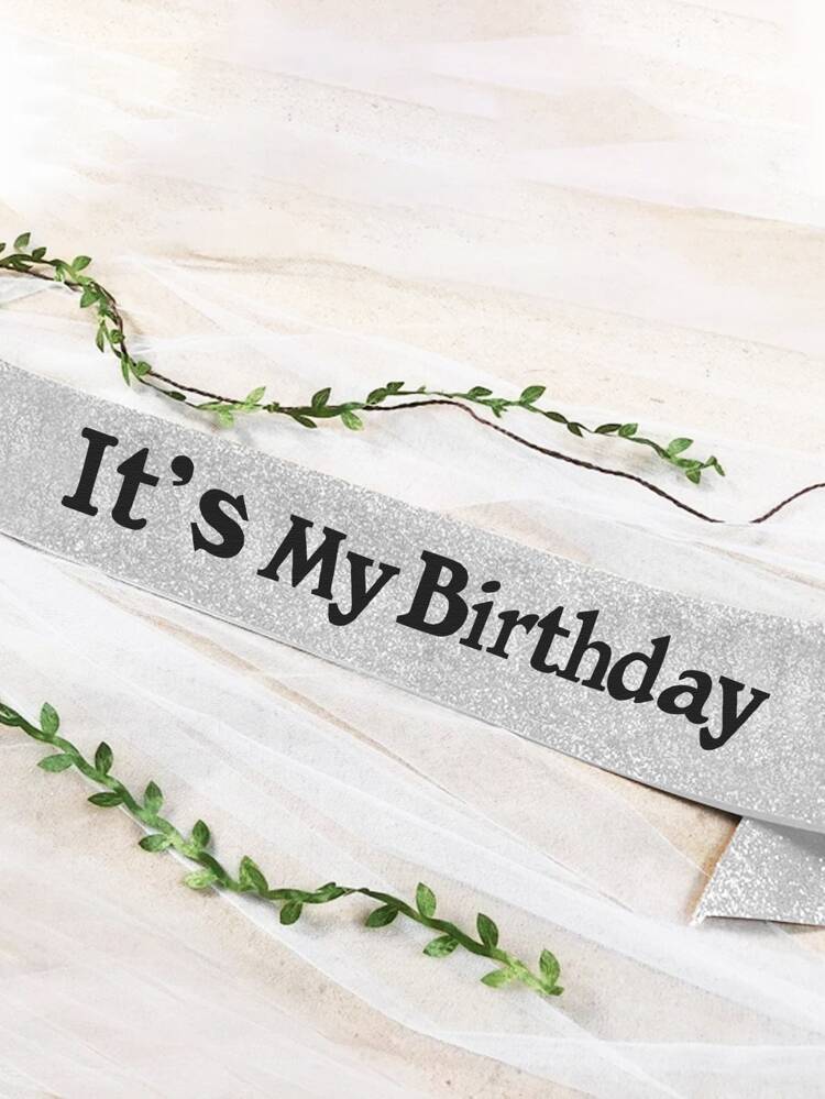 Birthday Sash