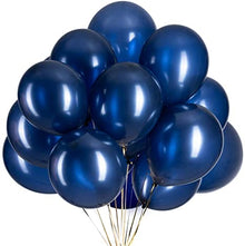 Navy blue balloons
