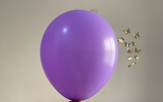 purple balloon p001