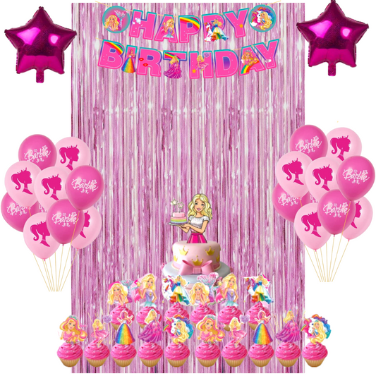 Barbie Birthday Decoration