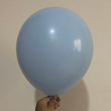 Pastel Macron latex balloon   - blue