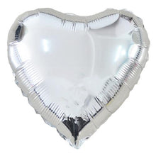 Heart Foil balloons - Silver