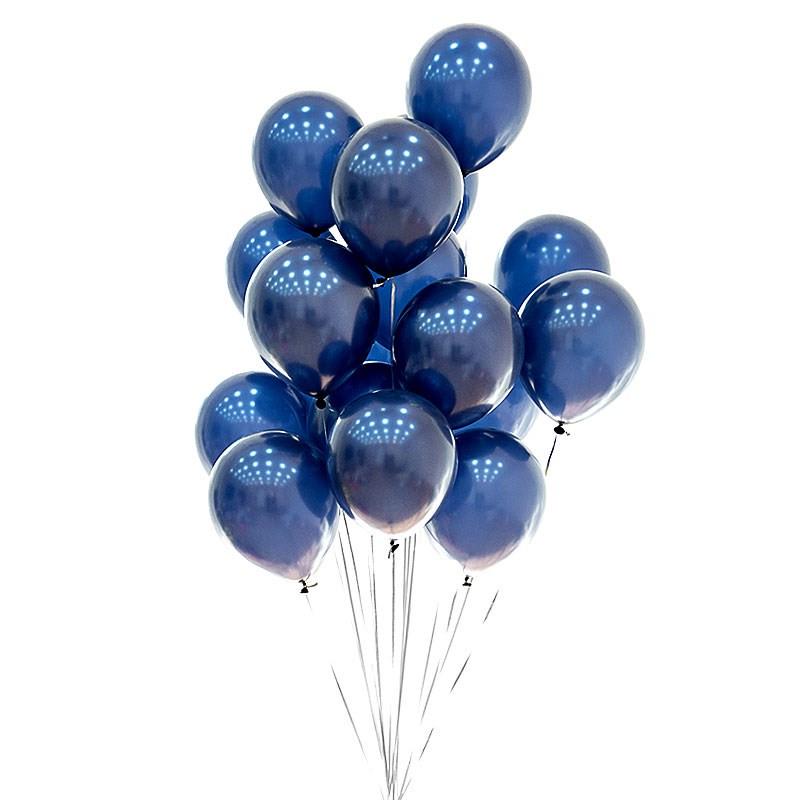 Navy blue balloons