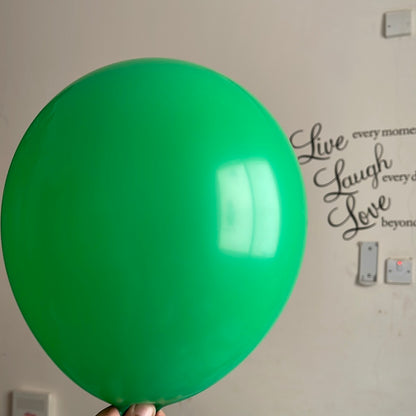 Green Latex Balloon Thick