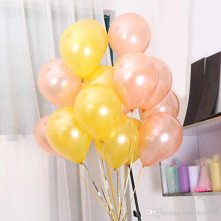 Pearl gold and rosegold Balloons